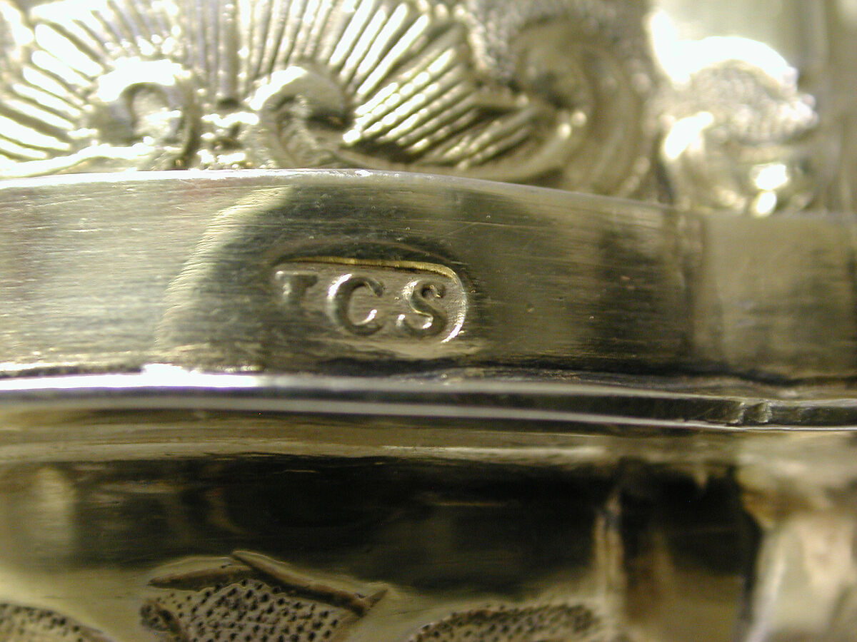 Spice box (one of a pair), Johann Christoph Stenglin (German, active 1737–75), Silver gilt, German, Augsburg