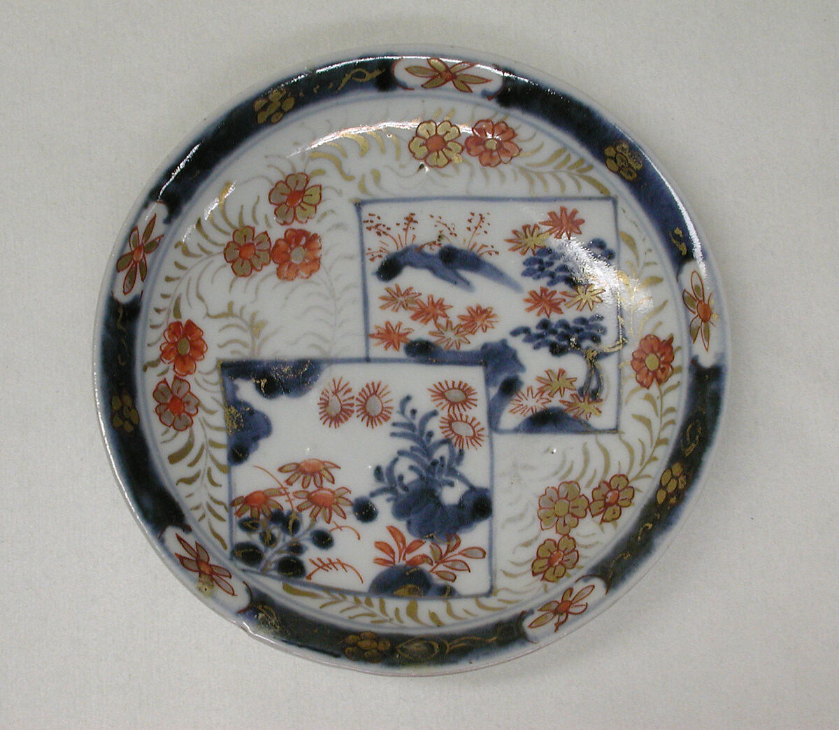 Saucer, Porcelain, Japanese 