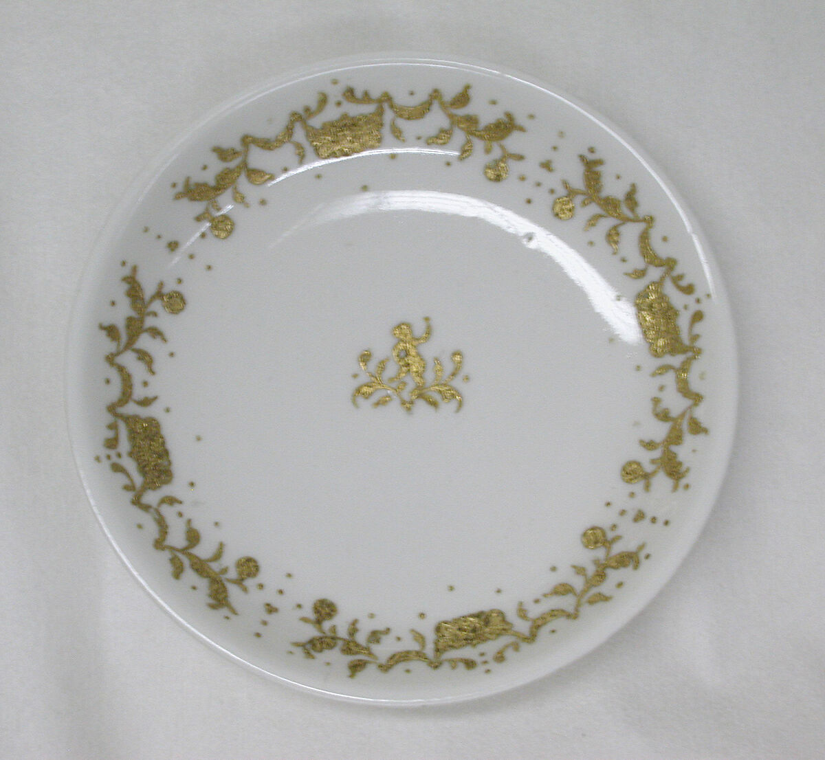 Saucer (1 of 6) (part of a service), Meissen Manufactory (German, 1710–present), Hard-paste porcelain, German, Meissen 