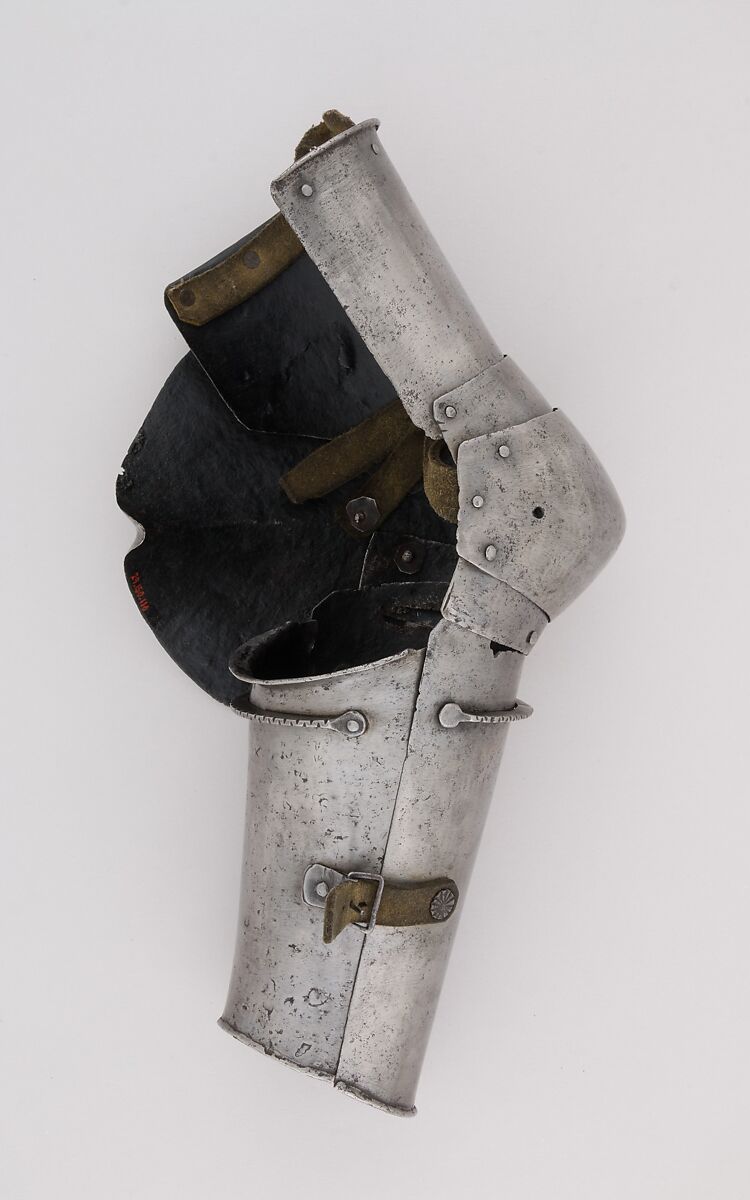 Elbow Defense (Couter), Steel, leather, Italian