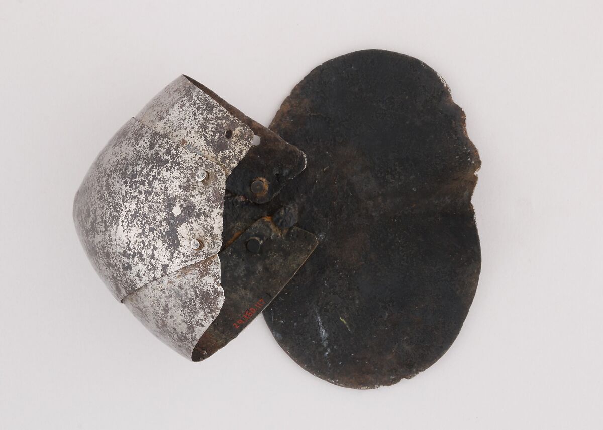 Elbow defense (Couter), Steel, Italian