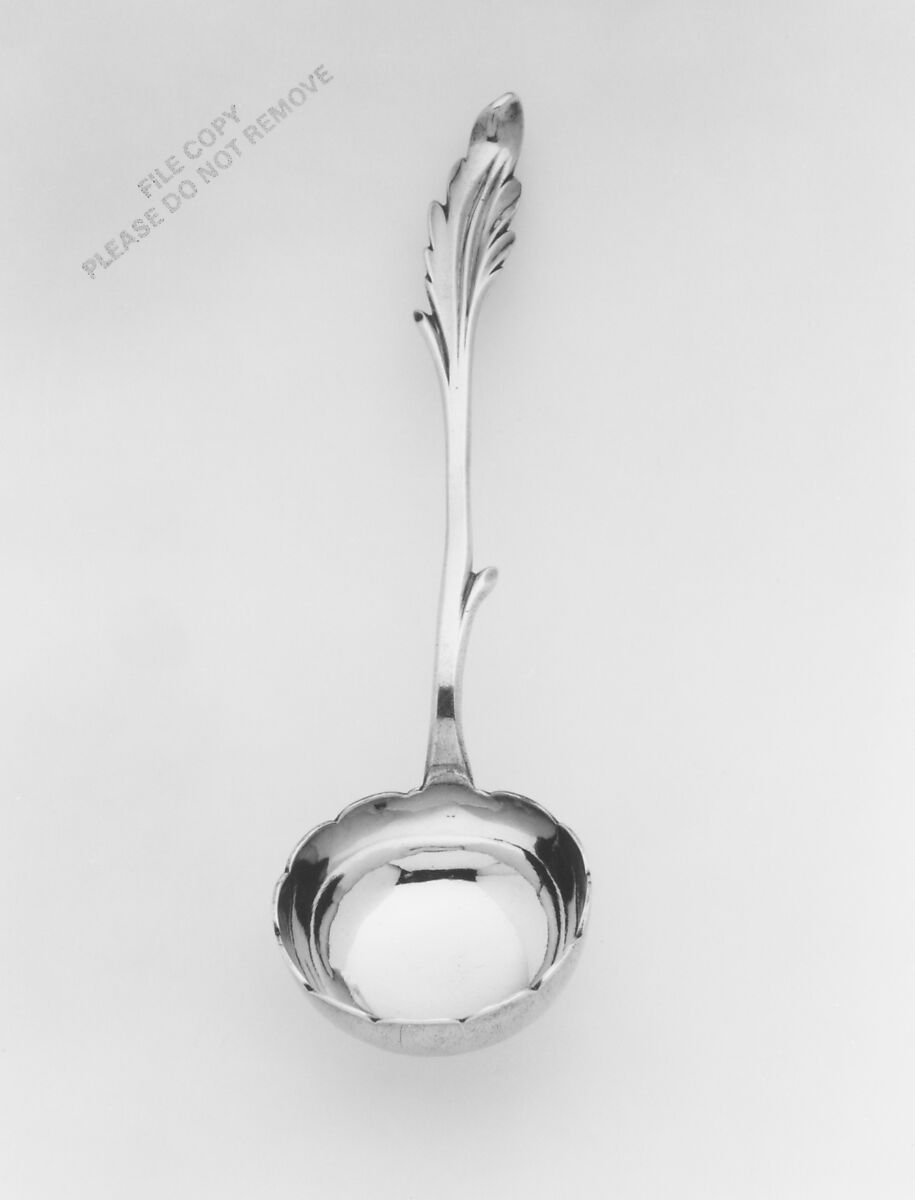 Ladle (one of a pair), Isacq Samuel Busard (working 1731–84), Silver, Dutch, The Hague 