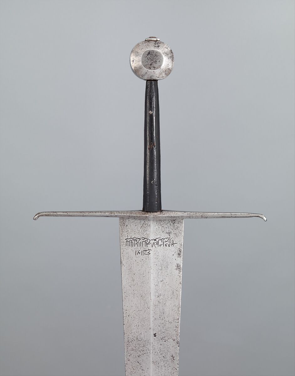 Sword from the Arsenal of Alexandria, Steel, wood, European 