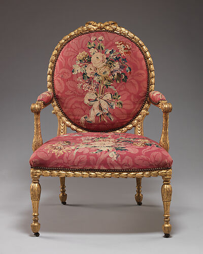 Armchair (one of a set of six)