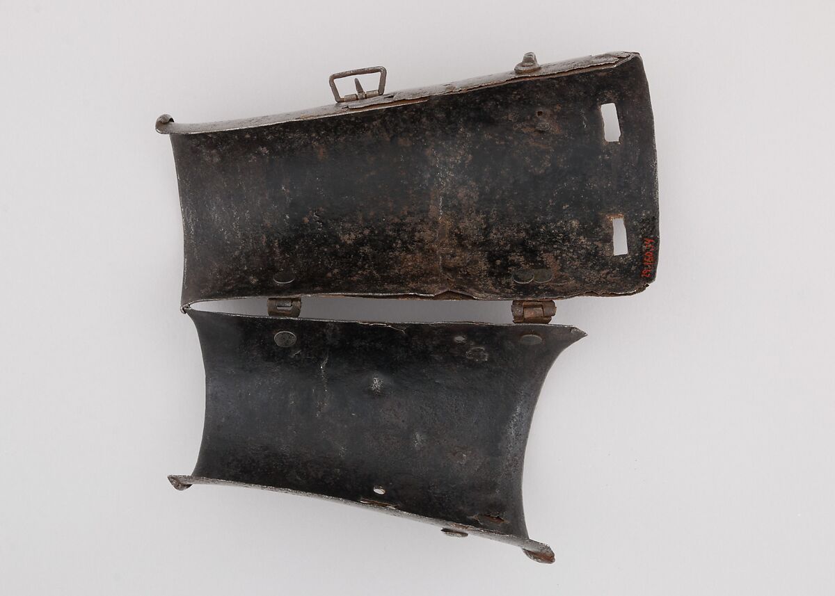 Outer Plate of a Forearm Defense (Vambrace), Steel, Italian