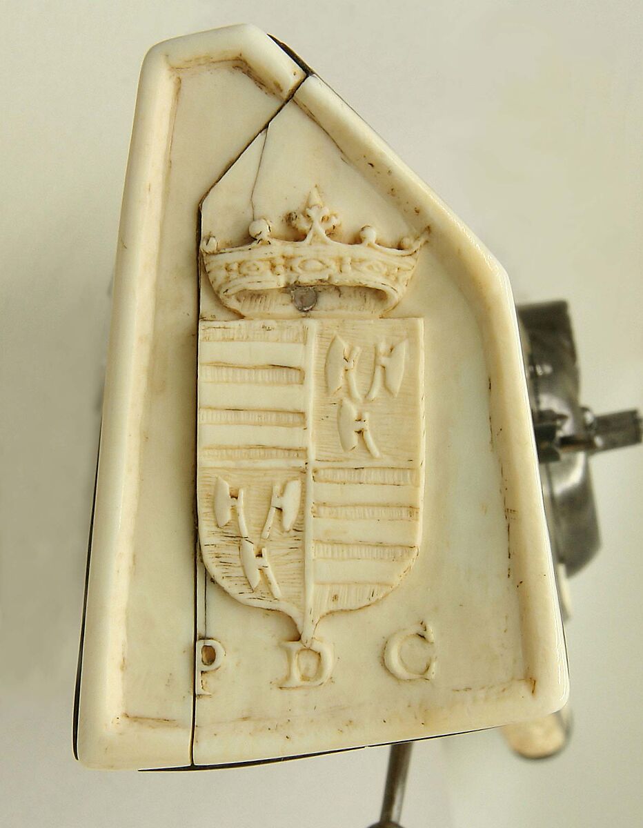 Wheellock Gun of Philippe de Croy, Prince of Chimay (1526–1595), Steel, gold, silver, wood, ivory, Flemish, possibly Antwerp