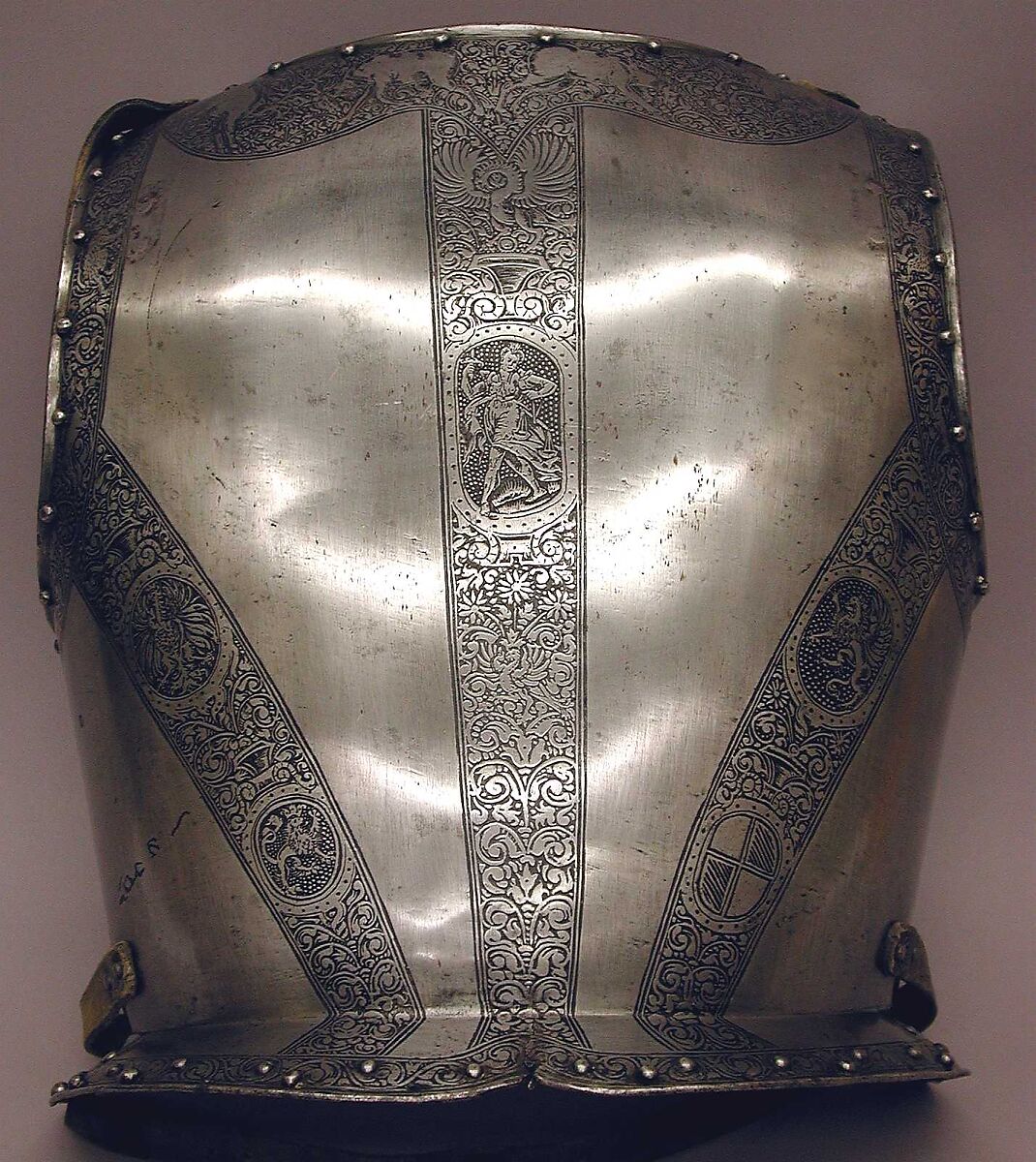 Three-Quarter Armor, Steel, leather, German