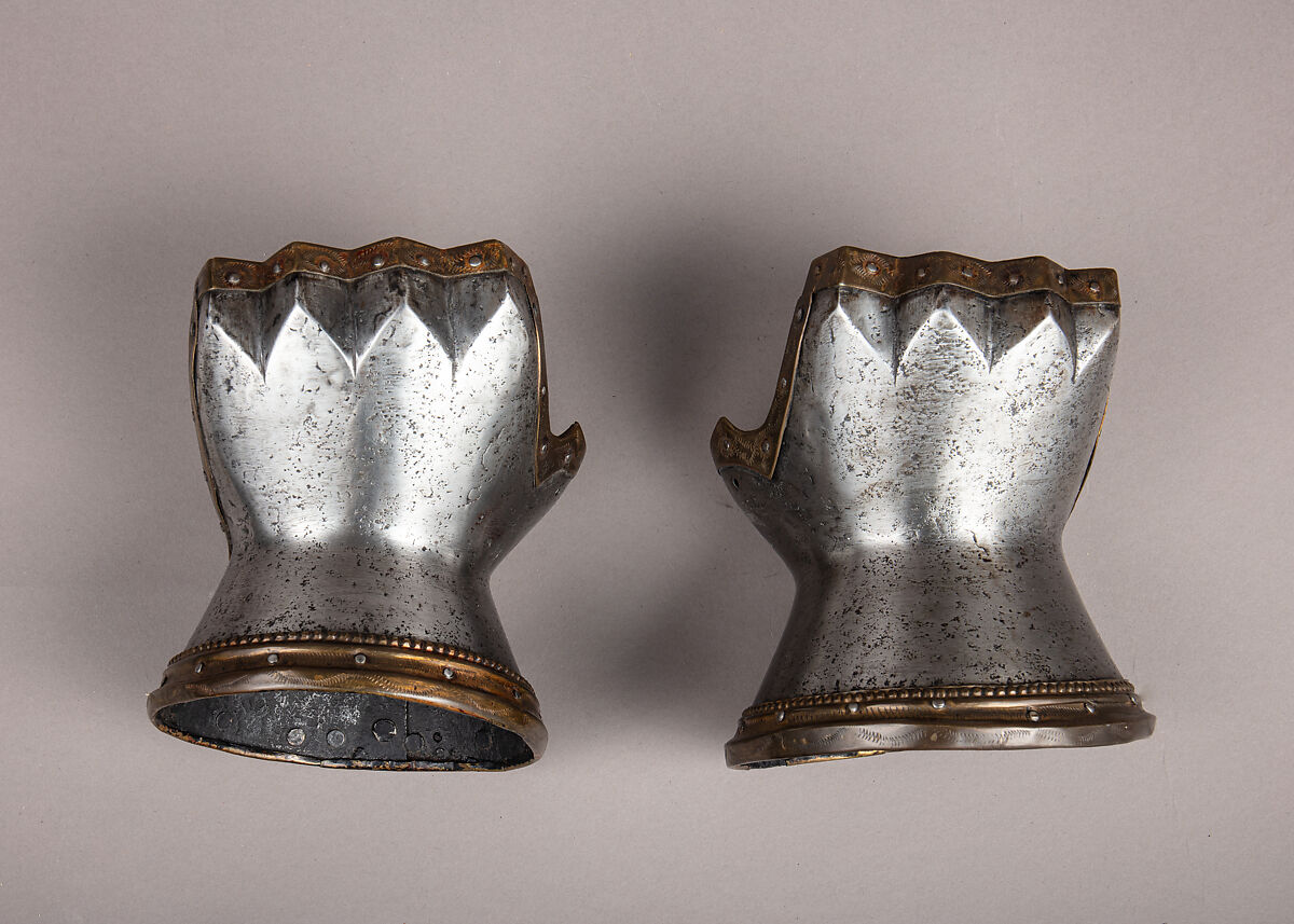 Armor, Steel, copper alloy, textile, leather, Italian