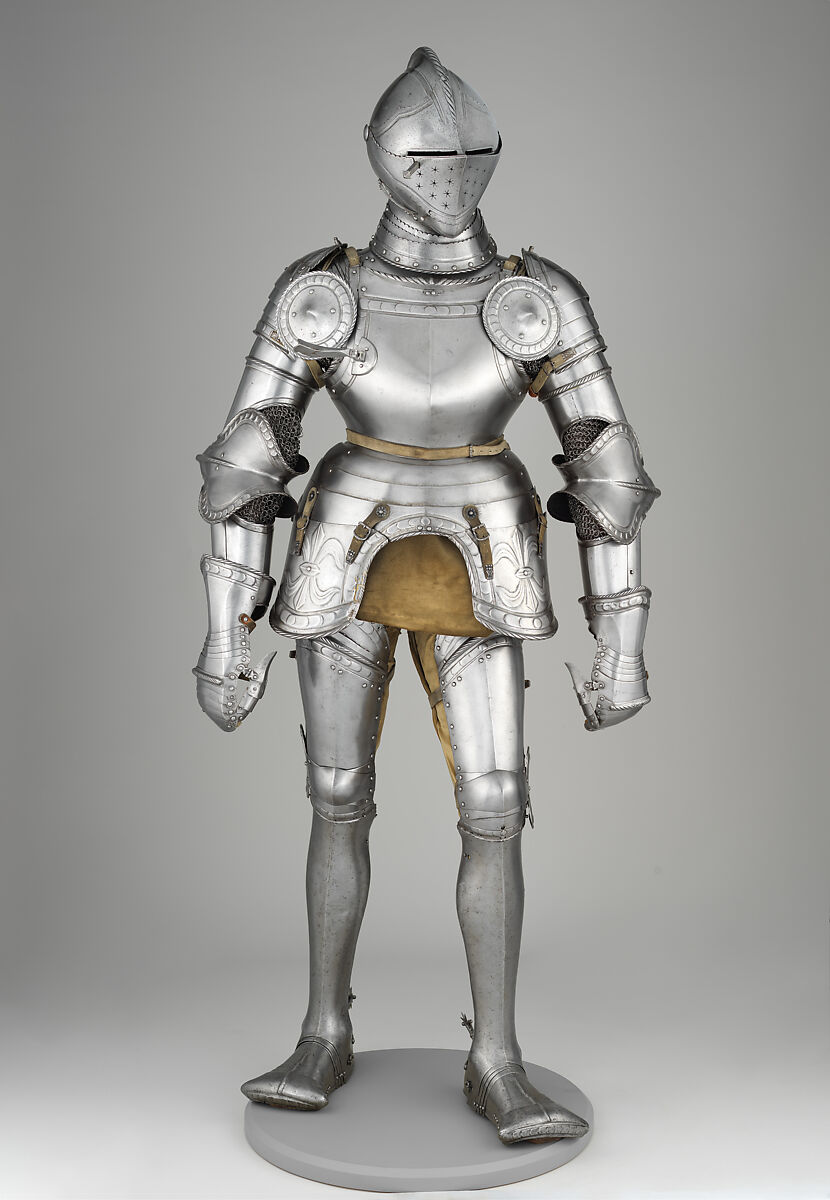 Armor, Steel, leather, German, possibly Lower Saxony