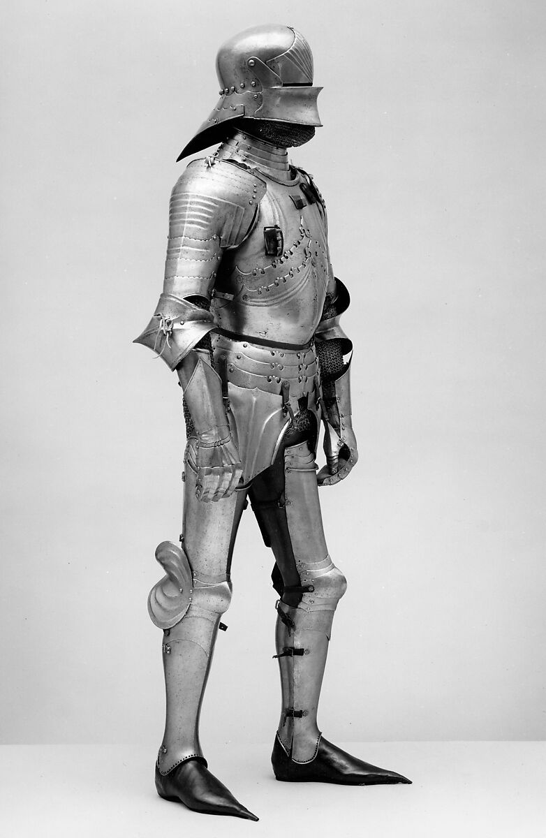Composed Armor, Steel, leather, European, Italy, Spain, and Germany