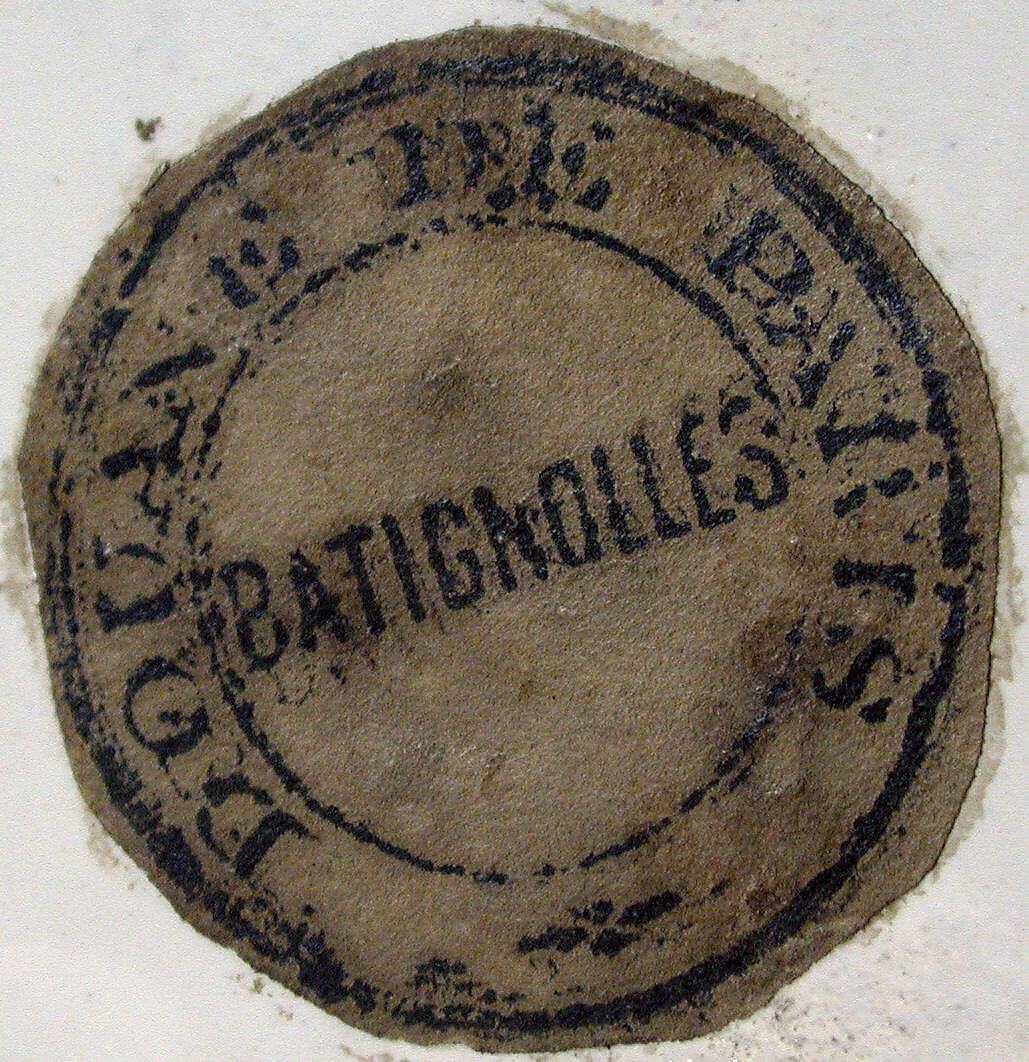 Beaker vase (one of a pair, part of a garniture), Lambertus van Eenhoorn (Dutch, 1651–1721), Tin-glazed earthenware, Dutch, Delft