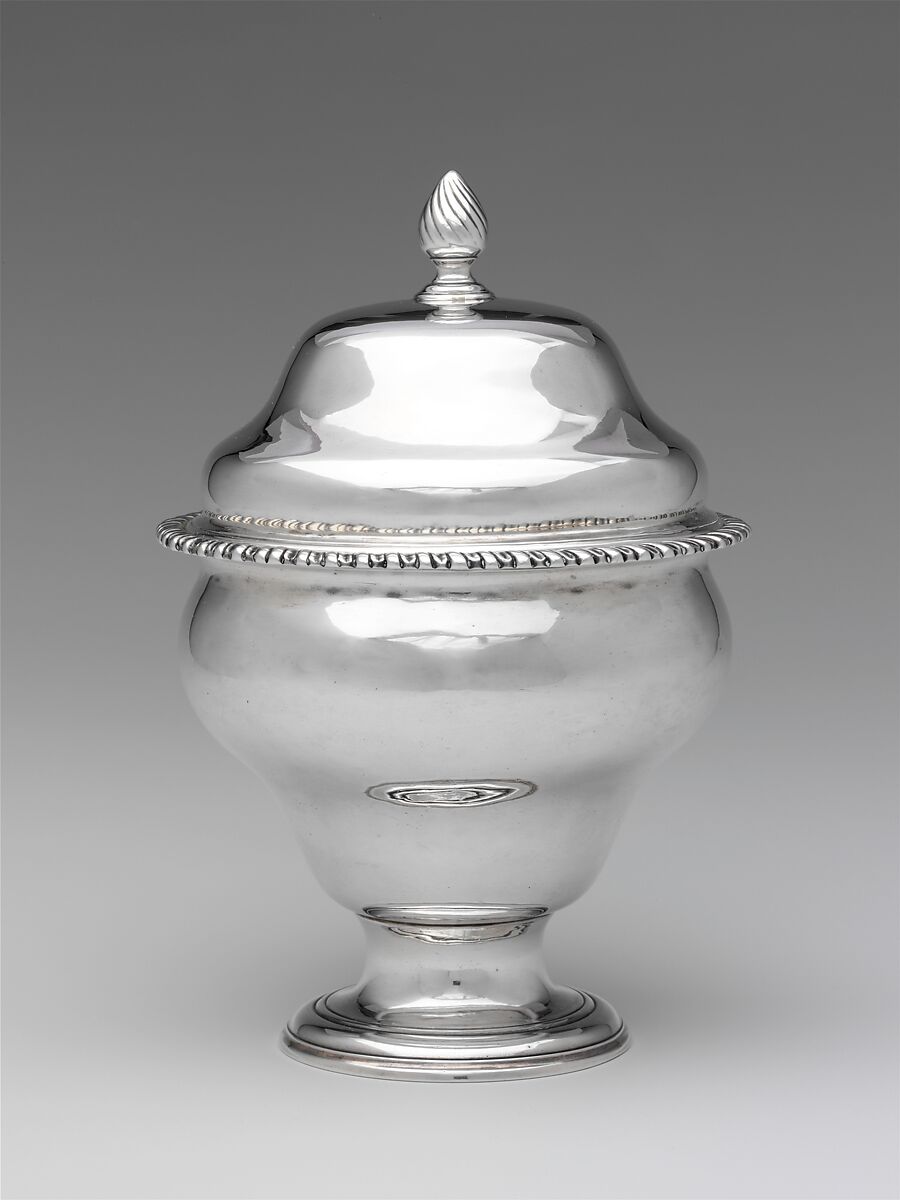 Sugar Bowl, Philip Syng Jr. (1703–1789), Silver, American 