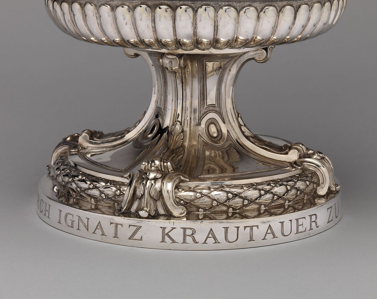 Ewer, Ignatz Krautauer (master in 1771, died 1787), Silver, Austrian, Vienna
