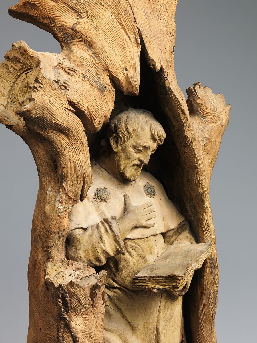 Holy Roman Emperor Henry IV at Canossa, Ubaldo Gandolfi (Italian, San Matteo della Decima 1728–1781 Ravenna), Terracotta, Italian, Bologna