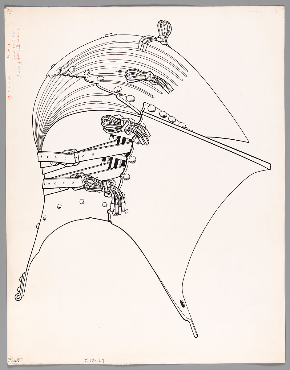 Helm for the Joust of Peace (<i>Stechhelm</i>), Steel, copper alloy, German, probably Nuremberg