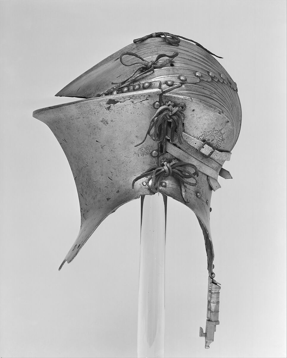 Helm for the Joust of Peace (<i>Stechhelm</i>), Steel, copper alloy, German, probably Nuremberg