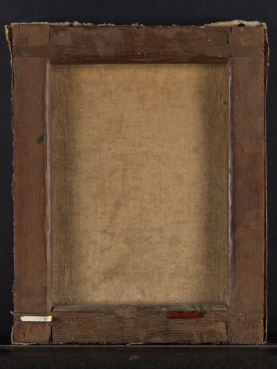 The Virgin of Sorrows, Oil on canvas, Spanish Colonial