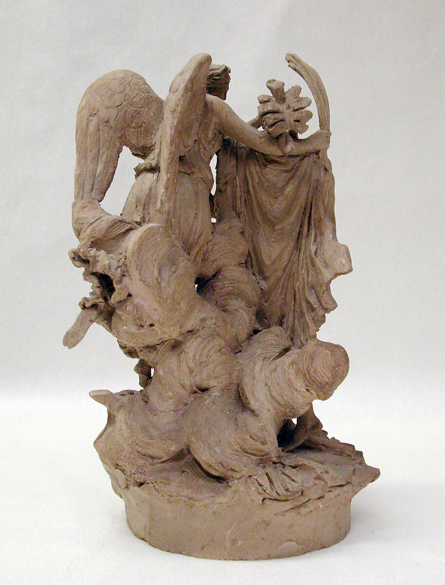 Allegorical Victory of the Grand Condé, Robert Guillaume Dardel (French, 1749–1821), Terracotta, French