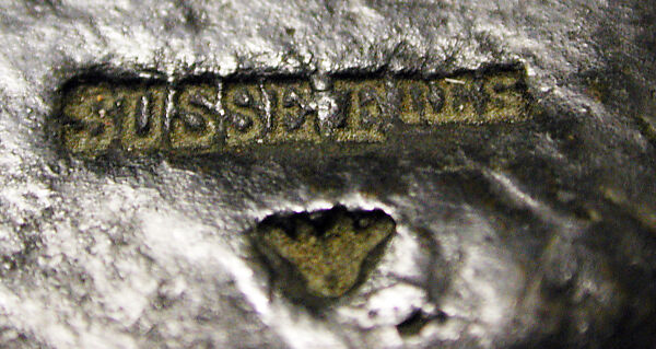 Standing Stag (Cerf debout), Antoine-Louis Barye (French, Paris 1795–1875 Paris), Bronze, French