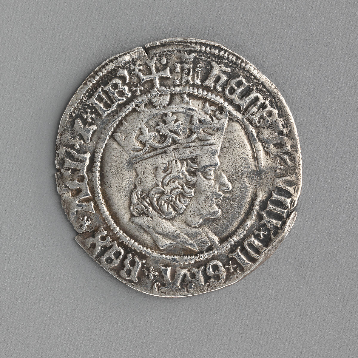 Groat of Henry VIII first coinage British The Metropolitan