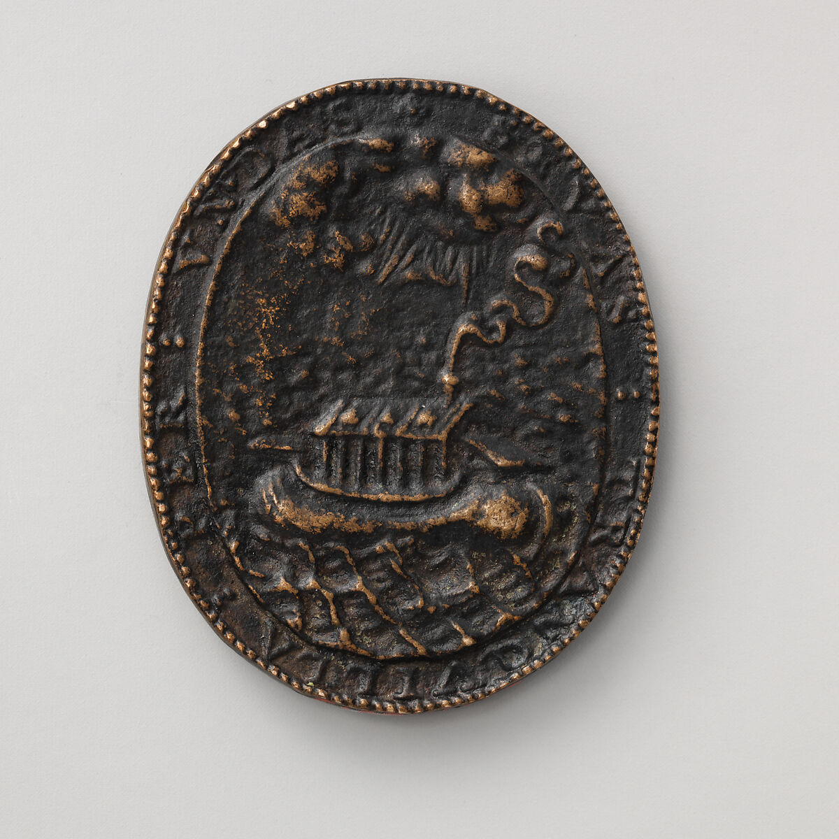 Naval Reward Medal of Elizabeth I, Bronze, British