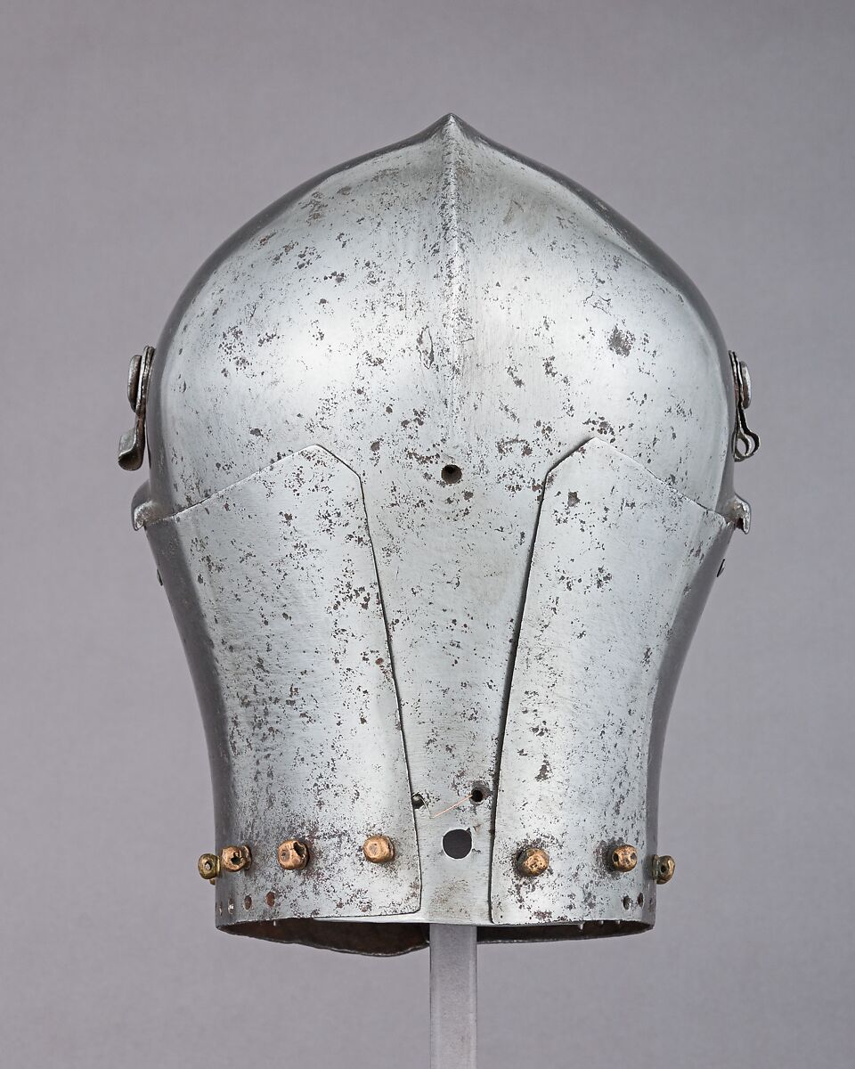 Armet, Steel, copper alloy, Italian