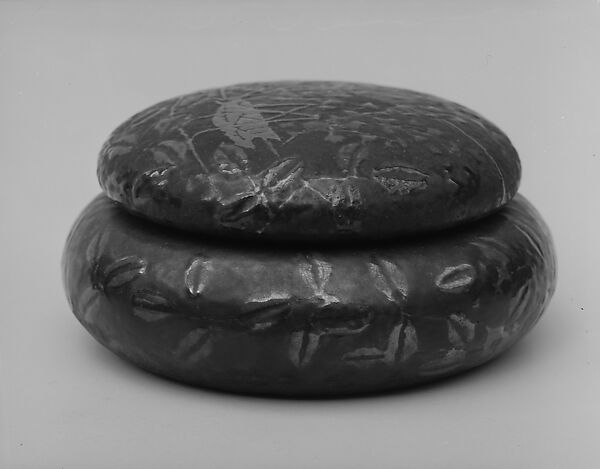 Covered Box, Designed by Louis C. Tiffany (American, New York 1848–1933 New York), Enamel on copper, American