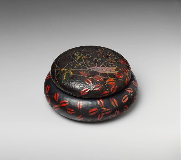 Covered Box, Designed by Louis C. Tiffany (American, New York 1848–1933 New York), Enamel on copper, American 