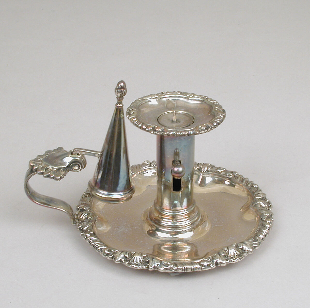 Chamber candlestick, Matthew Boulton (British, Birmingham 1728–1809 Birmingham), Silver, British, Birmingham 