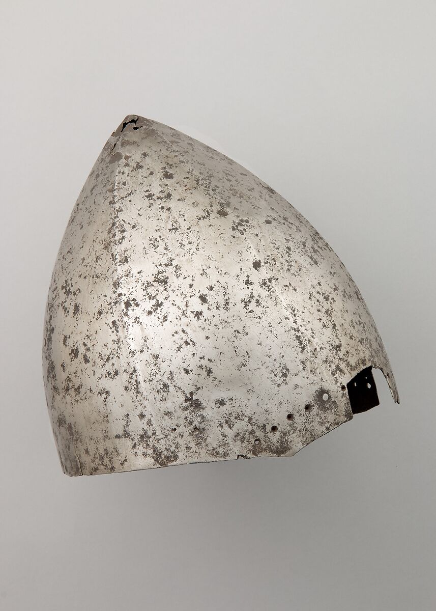 Bascinet, Steel, possibly Italian