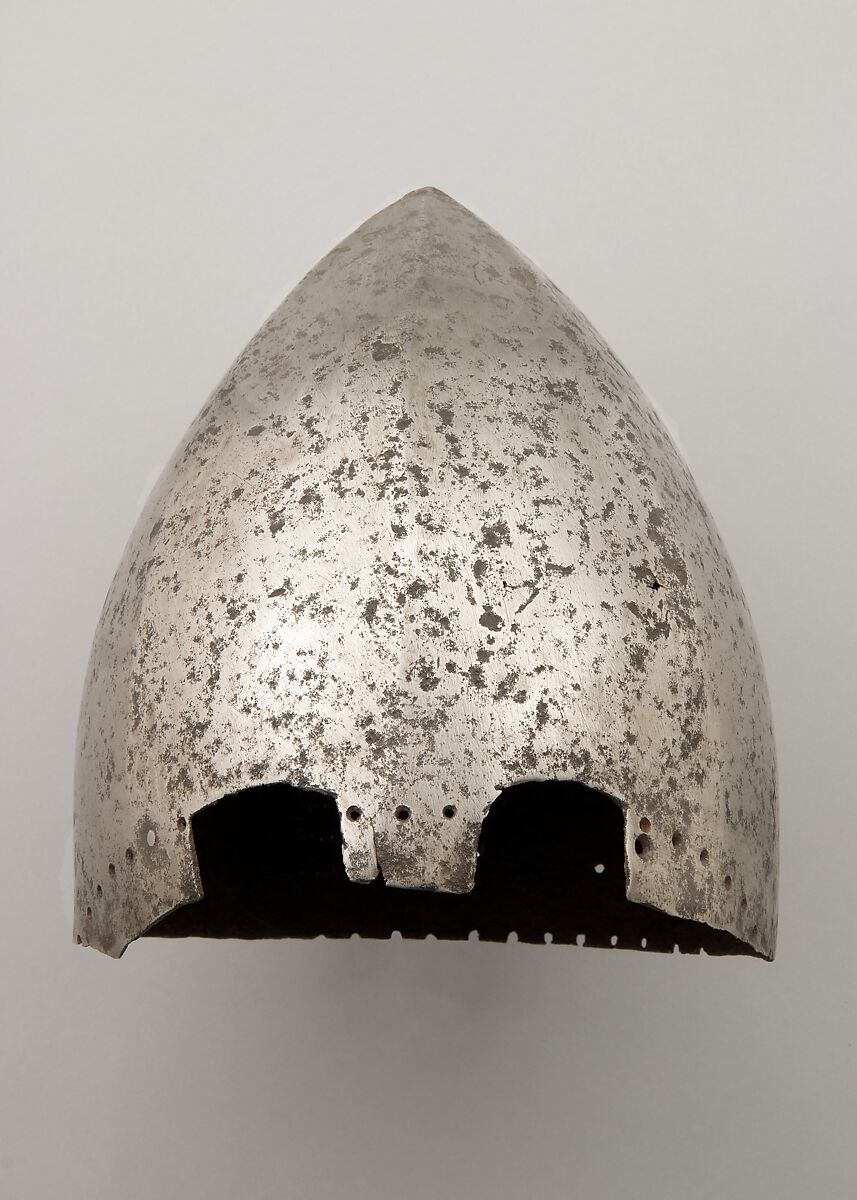 Bascinet, Steel, possibly Italian 