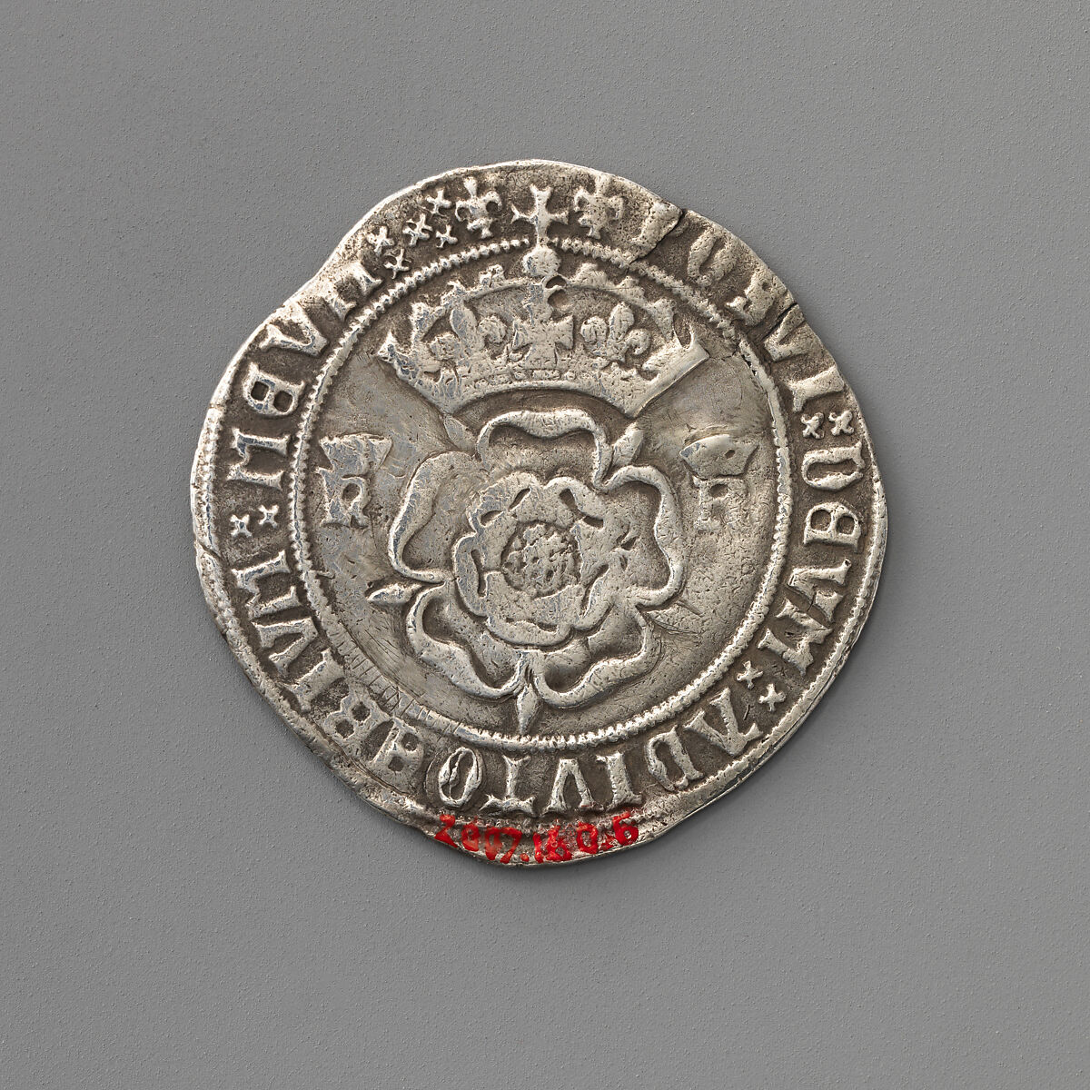 Testoon of Henry VIII (third coinage), Silver, British, London