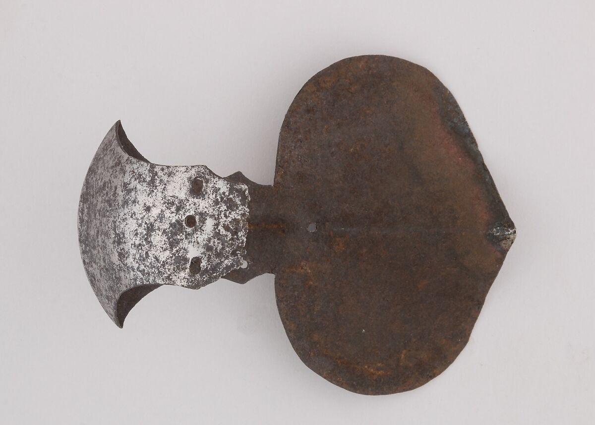 Left and Right Knee Defenses (Poleyns), Steel, Western European