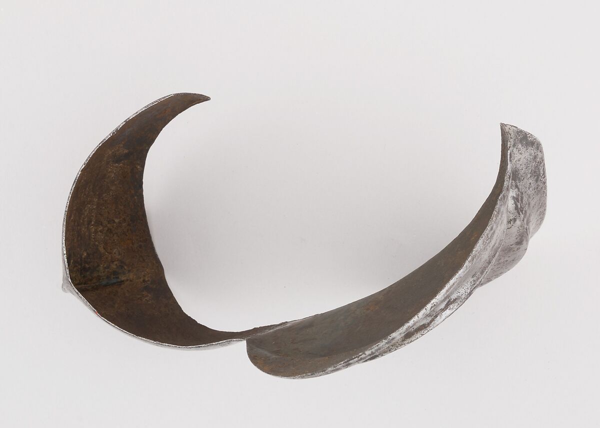 Right Knee Defense (Poleyn), Steel, Italian