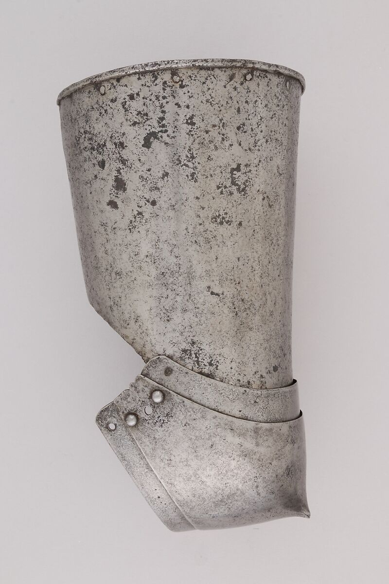 Pair of Arm Defenses, Steel, Italian