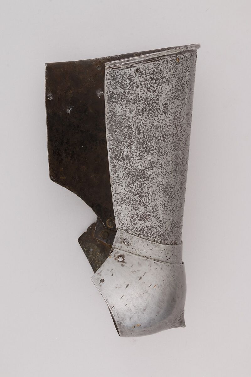 Pair of Arm Defenses, Steel, Italian