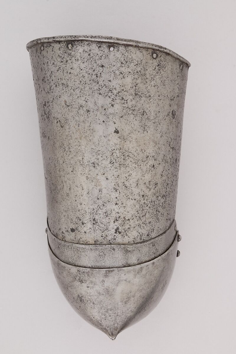 Pair of Arm Defenses, Steel, Italian