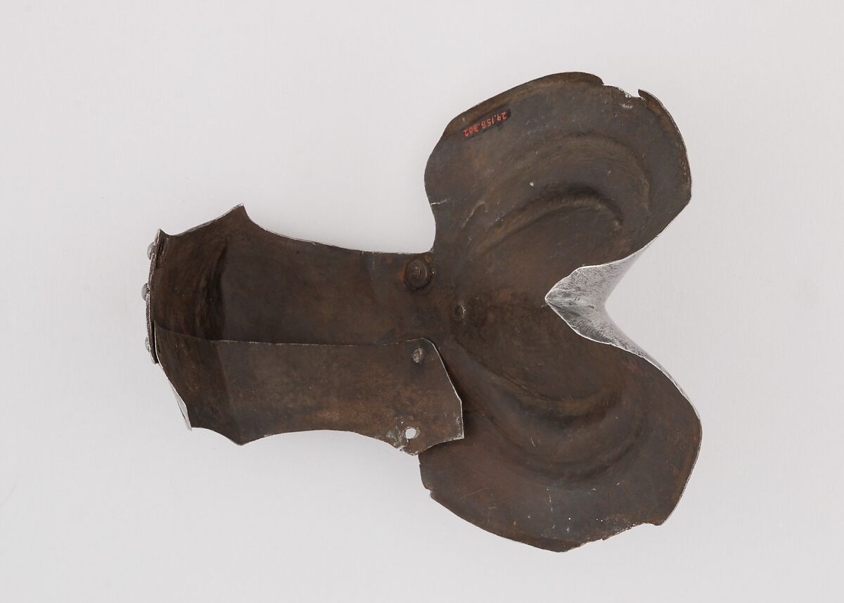 Knee Defense (Poleyn), Steel, Italian