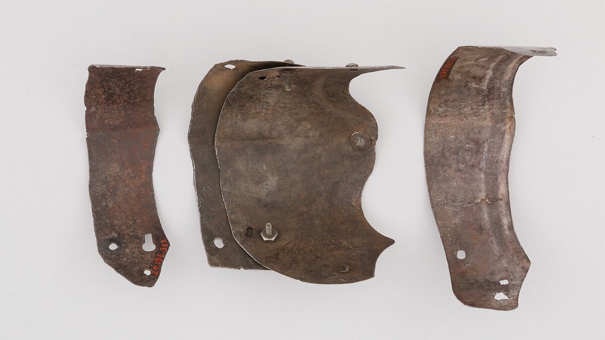 Knee Defense (Poleyn), Steel, Italian