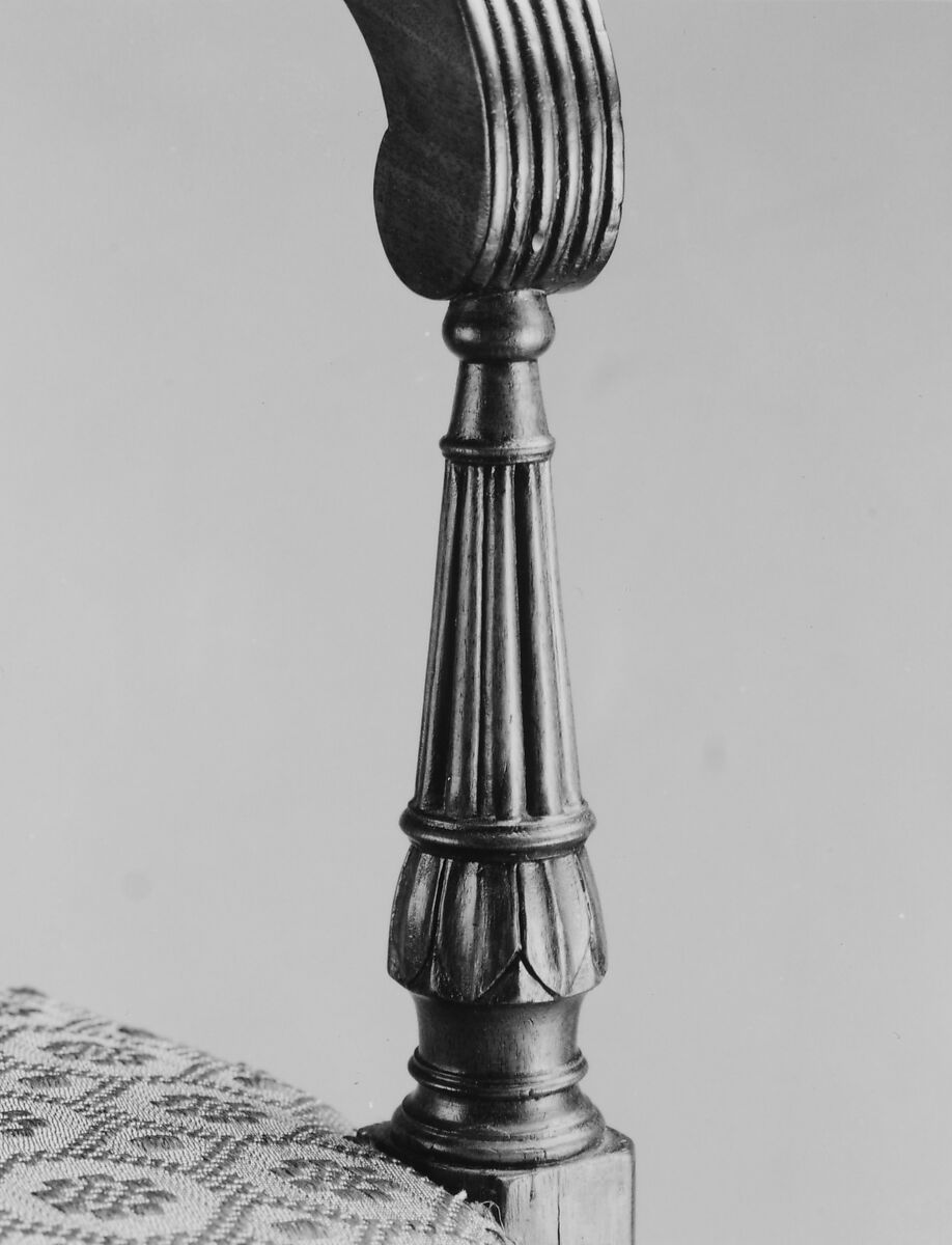 Armchair, Charles-Honoré Lannuier (France 1779–1819 New York), Mahogany, American