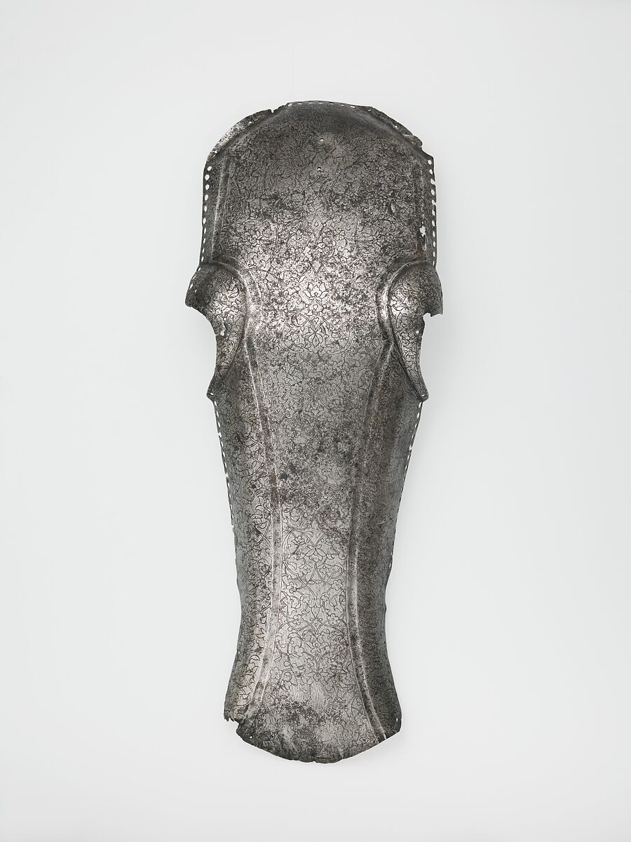 Shaffron (Horse's Head Defense), Steel, Iranian 