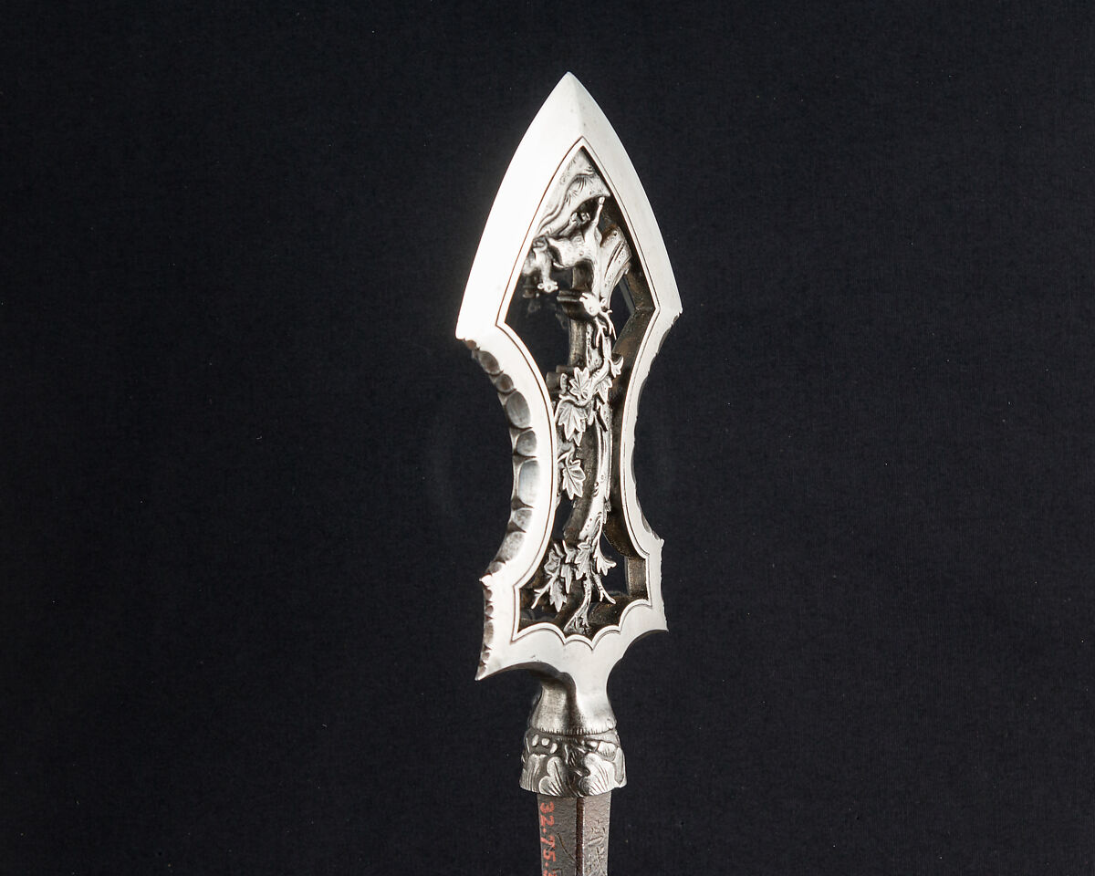 Ceremonial Arrowhead (<i>Yanone</i>), Umetada Motoshige (Japanese, Edo period, died 1675), Steel, Japanese