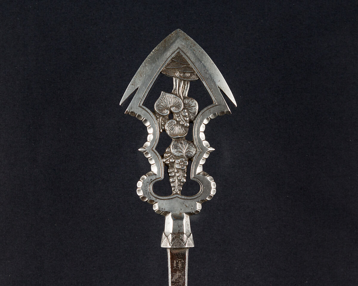 Ceremonial Arrowhead (<i>Yanone</i>), Umetada Motoshige (Japanese, Edo period, died 1675), Steel, Japanese 