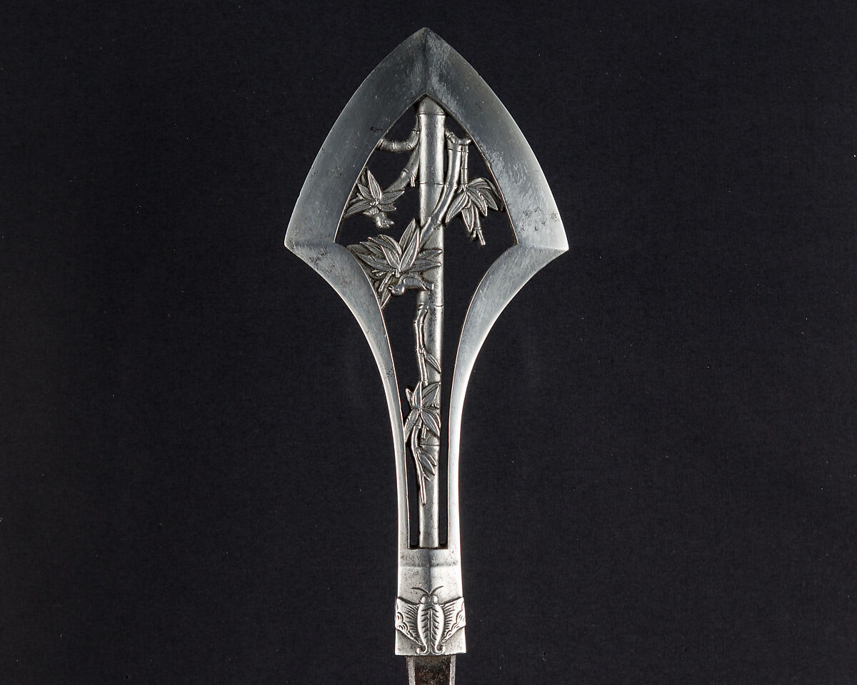 Ceremonial Arrowhead (<i>Yanone</i>), Umetada Motoshige (Japanese, Edo period, died 1675), Steel, Japanese 