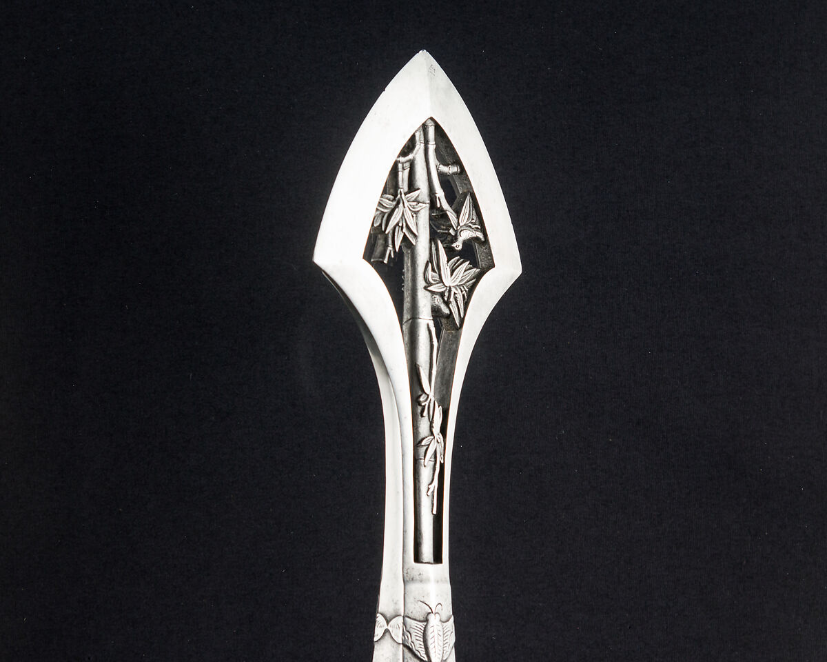 Ceremonial Arrowhead (<i>Yanone</i>), Umetada Motoshige (Japanese, Edo period, died 1675), Steel, Japanese