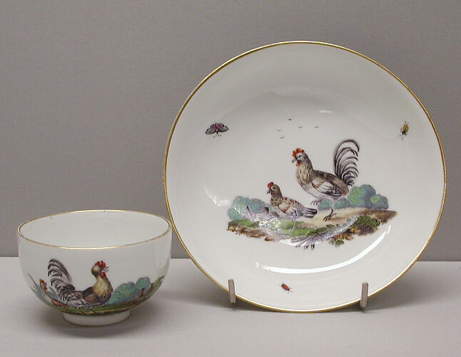 Teacup and saucer