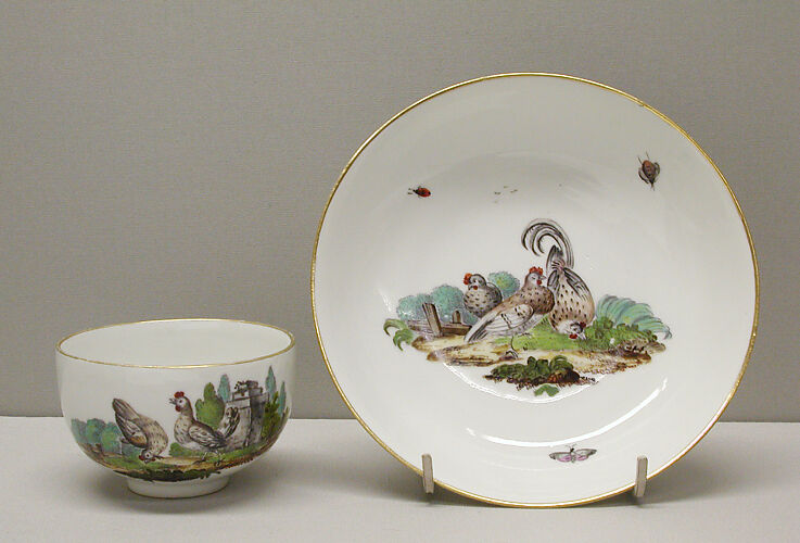 Teacup and saucer