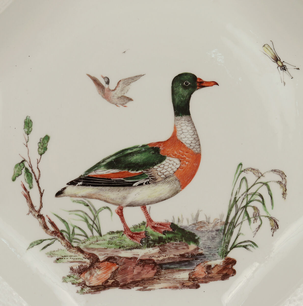Charger, Meissen Manufactory (German, 1710–present), Hard-paste porcelain, German, Meissen
