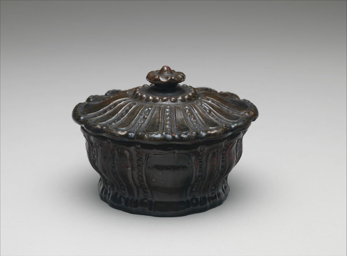 Covered Dish, Earthenware, American 