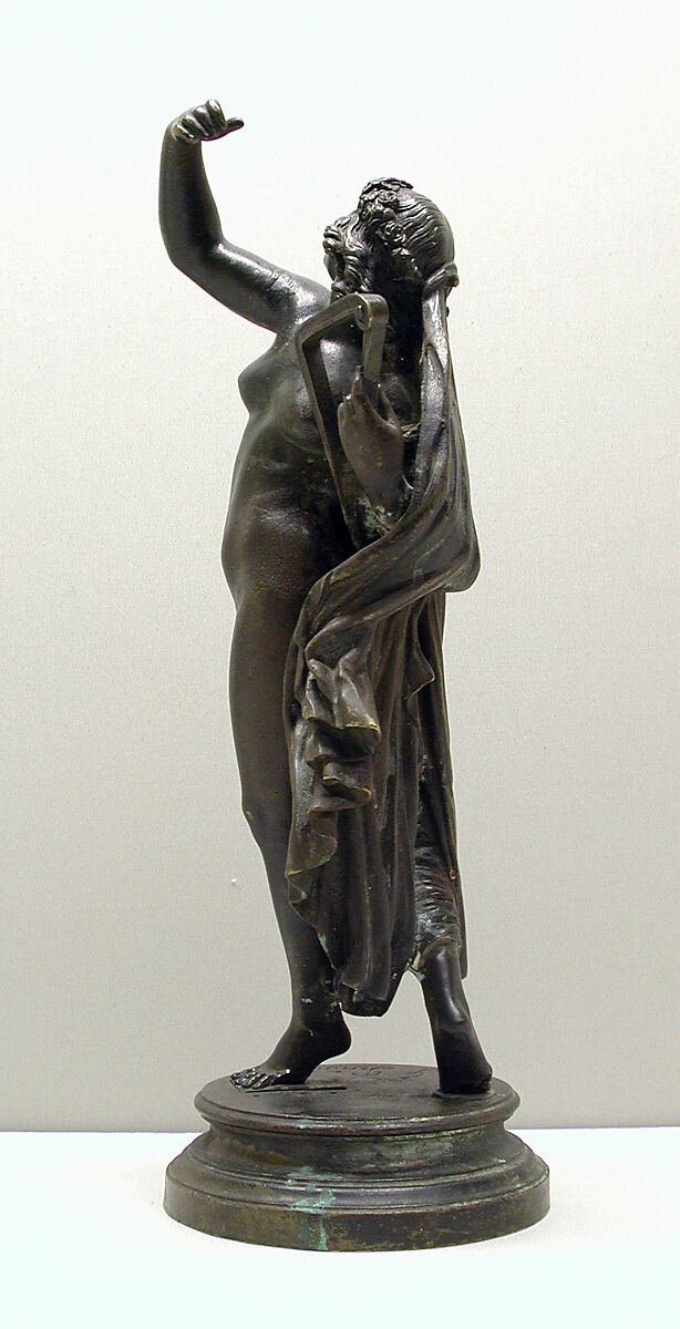 La Poésie Légère, James Pradier (French, 1790–1852), Bronze, French